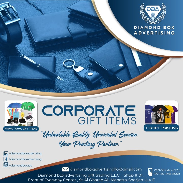 Dubai Corporate Gifts Printing