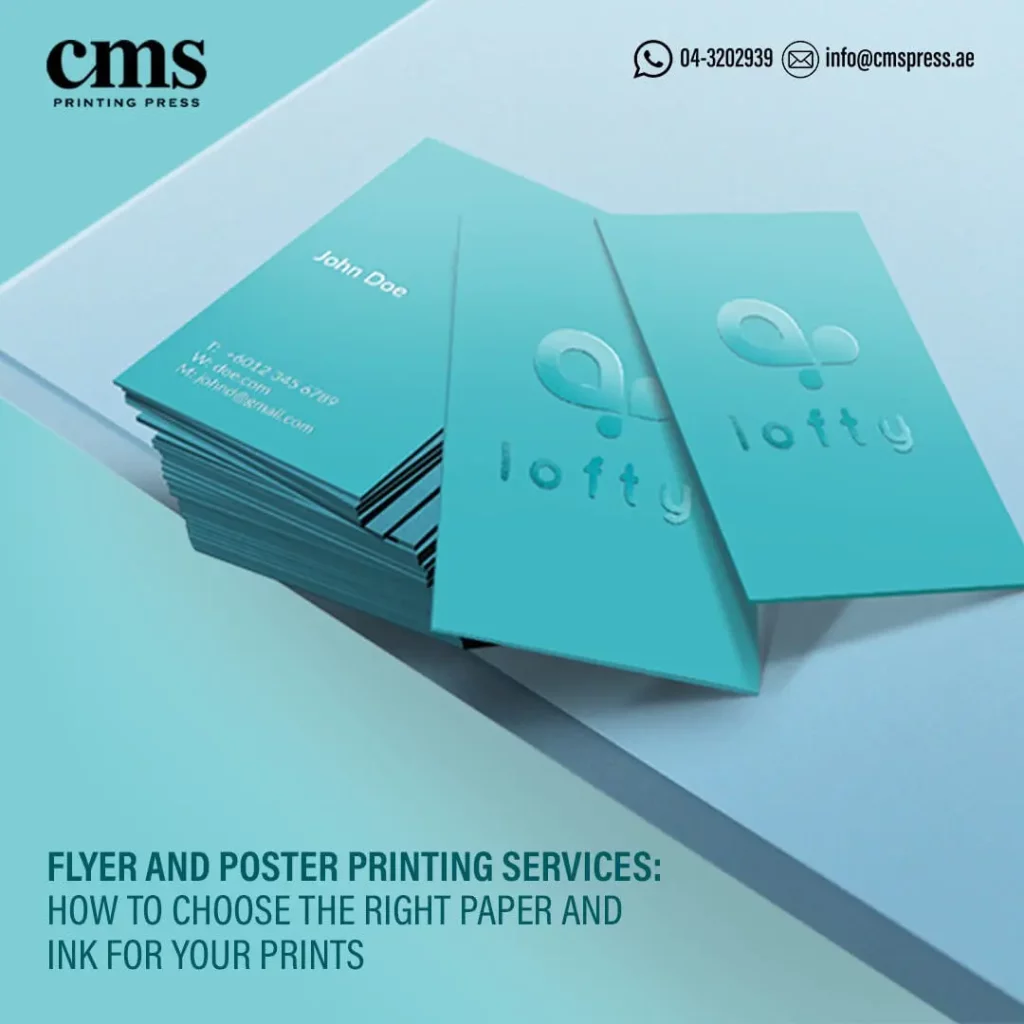 How to Choose the Right Paper for Business Card Printing in Dubai?