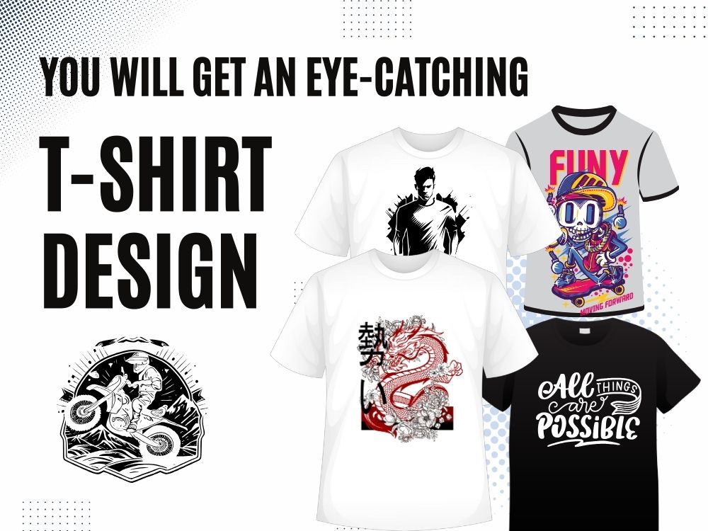 How to Create Eye-Catching Designs for Custom T-Shirts in Dubai?